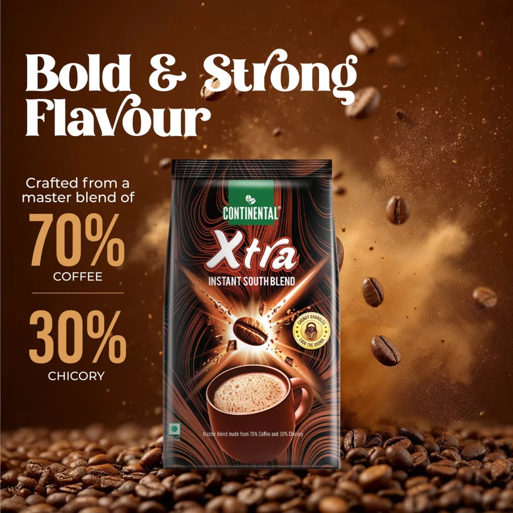 Continental Xtra | Strongest Instant Coffee | 200g Pouch