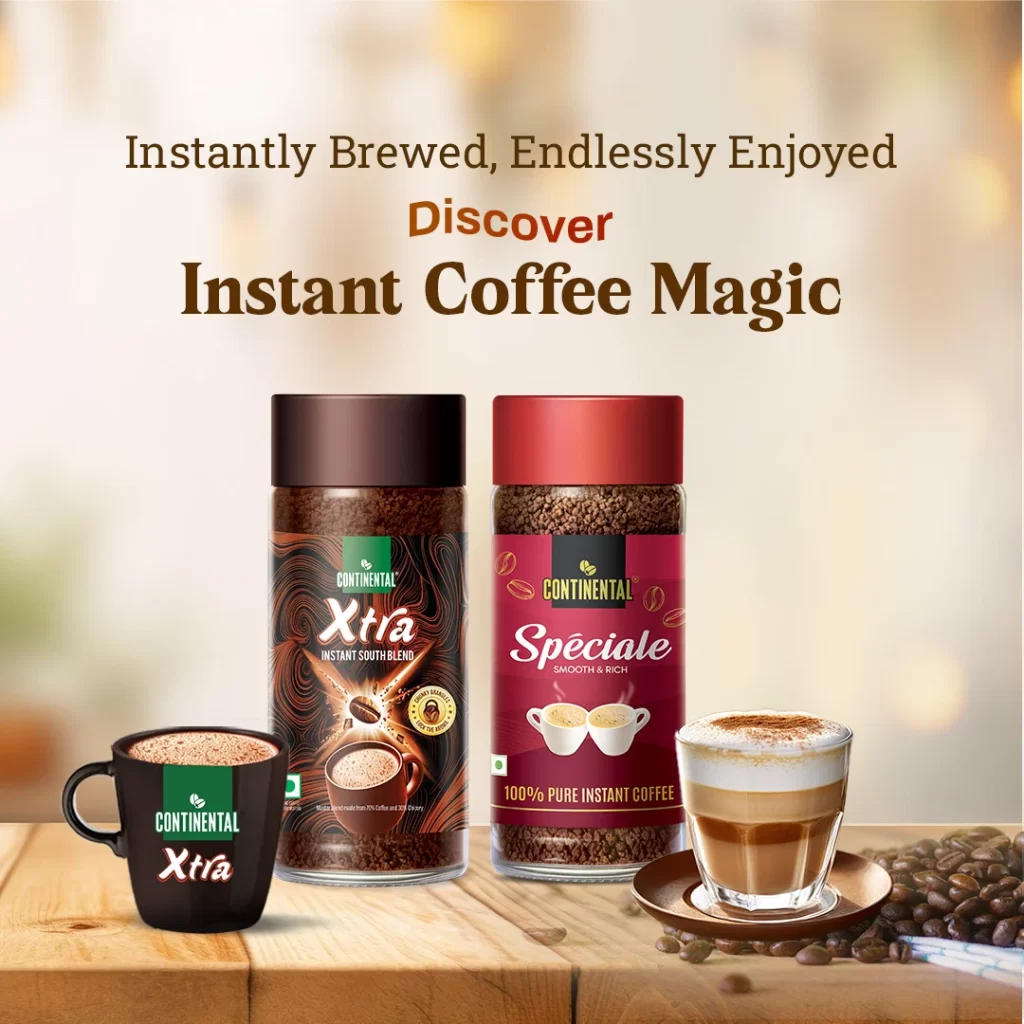 Continental Xtra | Strongest Instant Coffee | 200g Pouch