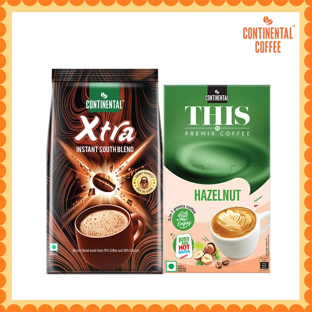 Continental Xtra + THIS Hazelnut | Instant Coffee Combo